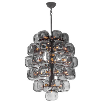 Perriand LED Chandelier in Brushed Graphite (138|FR46858BGR)