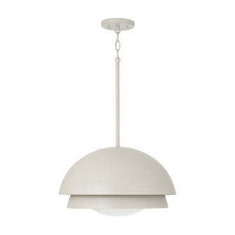 Jensen One Light Pendant in Taupe (65|359211TP)