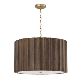 Cody Four Light Pendant in Matte Brass (65|357641MA)