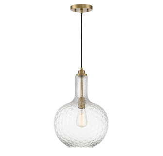 Kantor One Light Pendant in Warm Brass (51|L7-2930-1-322)