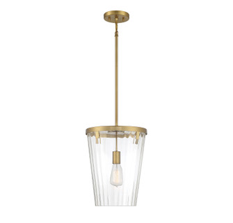 Dimond One Light Pendant in Warm Brass (51|L7-2322-1-322)