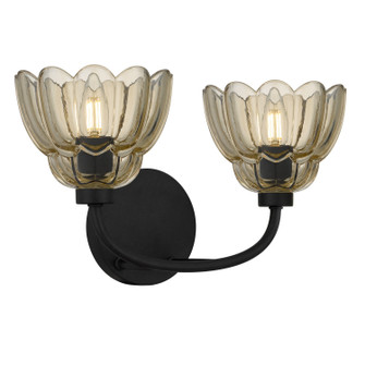 Whitecap Two Light Vanity in Mottled Cocoa (10|WHP8615MC)