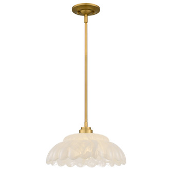 Whitecap One Light Pendant in Brushed Gold (10|WHP1814BRG)