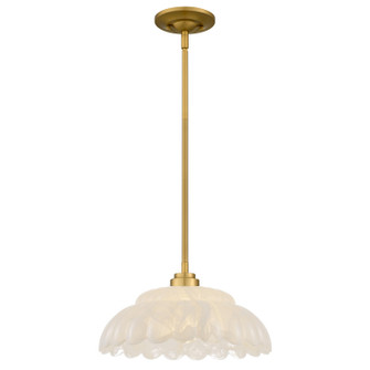 Whitecap One Light Pendant in Brushed Gold (10|WHP1814BRG)