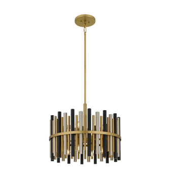 Richards Eight Light Pendant in Brushed Gold (10|RICH2822BRG)