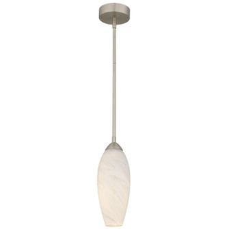 Burnett LED Mini Pendant in Brushed Nickel (10|PCBUR1505BN)