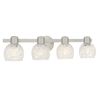 Layton Four Light Vanity in Brushed Nickel (10|LAY8630BN)