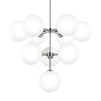 Ashleigh LED Chandelier in Polished Nickel (428|H122810-PN)