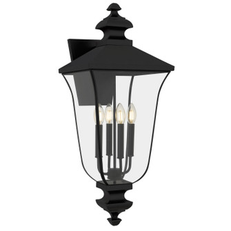 Farley Four Light Outdoor Wall Lantern in Matte Black (10|FARL8412MBK)