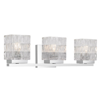 Estelle Three Light Vanity in Polished Chrome (10|ESTE8621C)