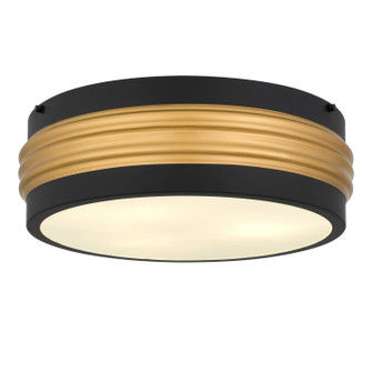 Emmett Three Light Flush Mount in Matte Black (10|EMM1616MBK)