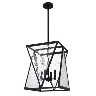 Clovis Four Light Pendant in Matte Black (10|CLO1814MBK)