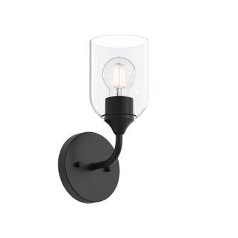 Ilia One Light Wall Sconce in Matte Black (54|P710155-31M)