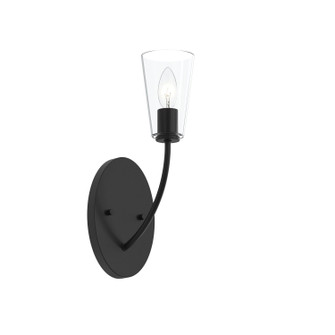 Jheni One Light Wall Sconce in Matte Black (54|P710154-31M)