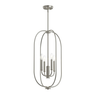 Reines Four Light Foyer Pendant in Brushed Nickel (54|P500510-009)