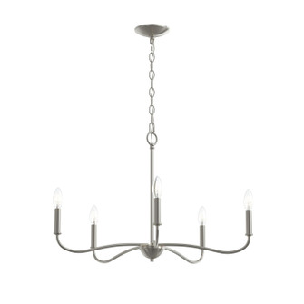 Ilia Five Light Chandelier in Brushed Nickel (54|P400462-009)