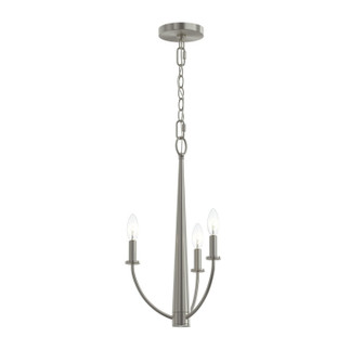 Jheni Three Light Chandelier in Brushed Nickel (54|P400457-009)