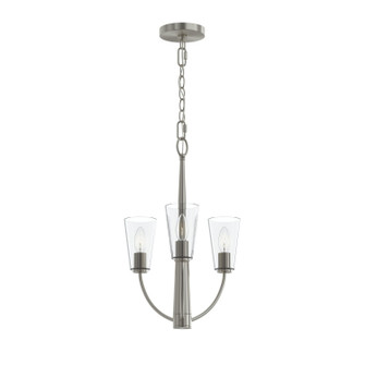 Jheni Three Light Chandelier in Brushed Nickel (54|P400452-009)