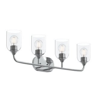 Ilia Four Light Bath Vanity in Polished Chrome (54|P300574-015)