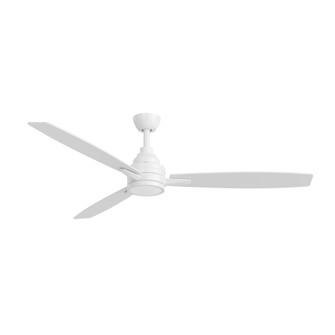 Gaze 60'' Ceiling Fan in Matte White (54|P2554-28M-30K)