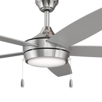 Nolyn V 52'' Ceiling Fan in Brushed Nickel (54|P250125-009-30)