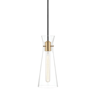 Anya One Light Pendant in Aged Brass (428|H112701-AGB)