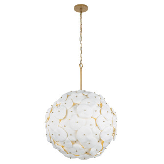 Coastlyn Seven Light Pendant in Legacy Brass (29|N1827-732)