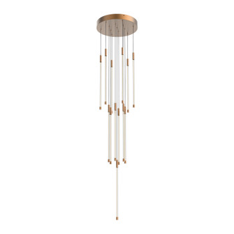 Motif LED Pendant in Brushed Gold (347|MP75121-BG-UNV-010)