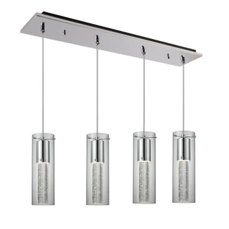 Champagne LED Pendant in Chrome (347|MP4401CH-04)