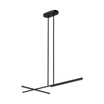 Shift LED Linear Pendant in Black (347|LP28748-BK-UNV)