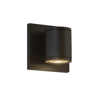 Nordic LED Outdoor Wall Sconce in Black (347|EW262103-BK)