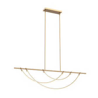 Aryas LED Linear Pendant in Vintage Brass (452|LP317460VB-UNV-010)