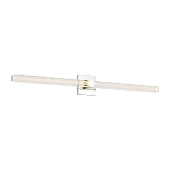 Reiya Square LED Vanity in Chrome (182|SLV84827CHCA)