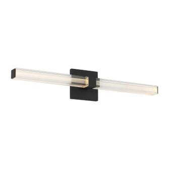 Reiya Square LED Vanity in Nightshade Black (182|SLV84627BCA)