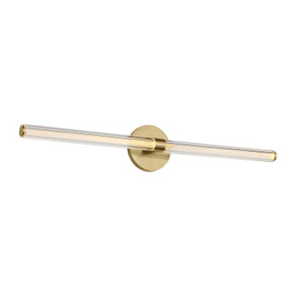 Reiya Round LED Vanity in Hand-Rubbed Antique Brass (182|SLV84327HABCA)