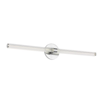Reiya Round LED Vanity in Chrome (182|SLV84327CHCA)