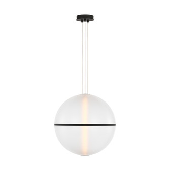 Bicono Round LED Pendant in Nightshade Black (182|SLPD841SCTBOA)