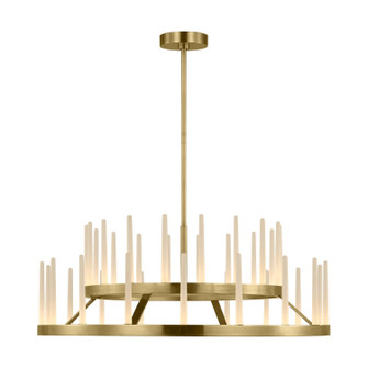 Sagrada LED Chandelier in Hand-Rubbed Antique Brass (182|SLCH81022HABEG)