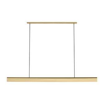 Cloak LED Linear Chandelier in Hand-Rubbed Antique Brass (182|PBLS79927HAB)