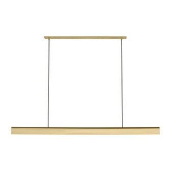Cloak LED Linear Chandelier in Hand-Rubbed Antique Brass (182|PBLS79927HAB)