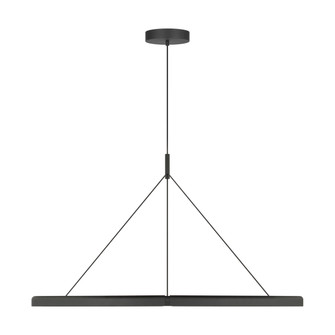 Cloak LED Chandelier in Nightshade Black (182|PBCH80527B)