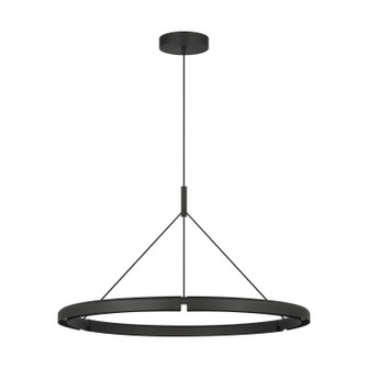Cloak LED Chandelier in Nightshade Black (182|PBCH80427B)