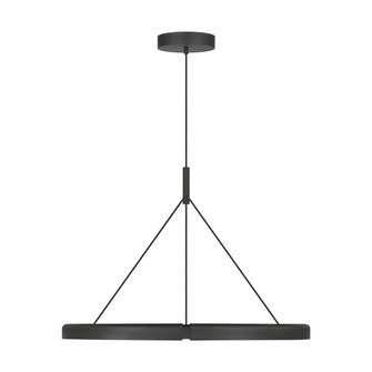 Cloak LED Chandelier in Nightshade Black (182|PBCH80327B)