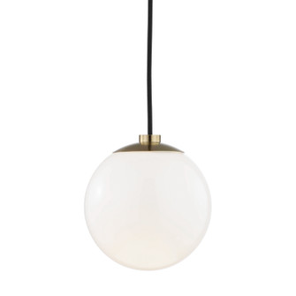 Stella One Light Pendant in Aged Brass (428|H105701-AGB)