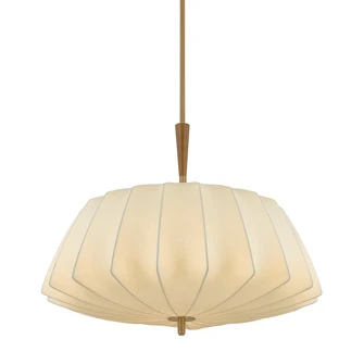 Flinders One Light Pendant in Patina Brass (67|F4332-PBR)
