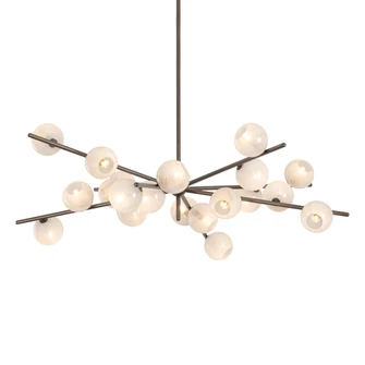 Sonny 20 Light Chandelier in Bronze Leaf (67|F2860-BRL)