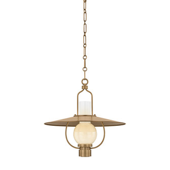 Cahill One Light Lantern in Patina Brass (67|F2720-PBR)