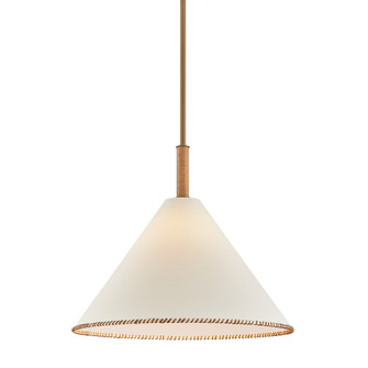 Stoney One Light Pendant in Patina Brass (67|F2524-PBR)