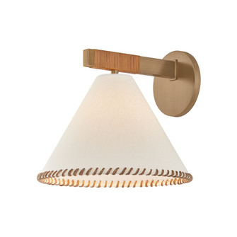 Stoney One Light Wall Sconce in Patina Brass (67|B2509-PBR)