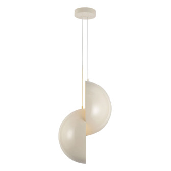 Void LED Pendant in Pearl White (347|PD23224-PW)